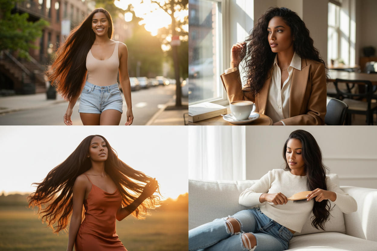 try again with indian hair, quality hair