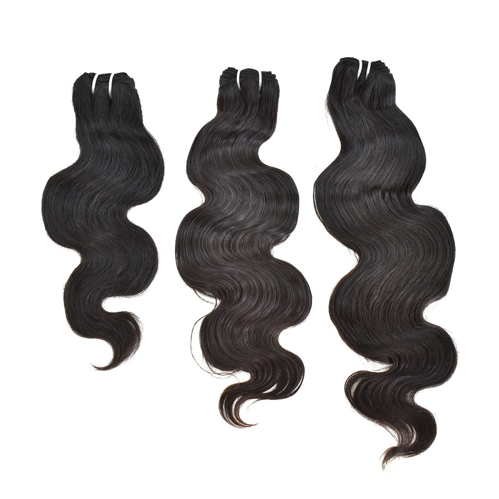 Raw Body Wave Bundles - Keziah Hair Extensions 