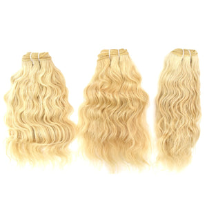 Blonde South Raw Curly - Keziah Hair Extensions 